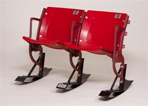 Stadium seat top rocker